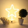 LED Neon Light FivePointed Star Neon Sign Art Decoration for