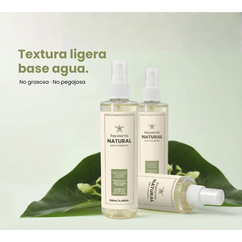 Repelente Natural para Mosquitos Corporal | Uso Diario | Apto