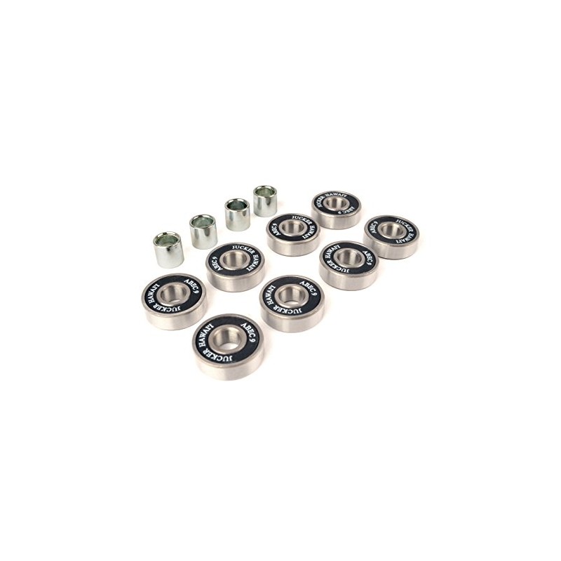 JUCKER HAWAII Longboard Skateboard Ball Bearings ABEC 9 Black with