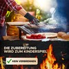 Rawford Grillhandschuhe, Ofenhandschuhe Hitzebeständige bis zu 500 ° C, Premium