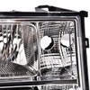 LQI Headlights Assembly Compatible with GMC Sierra 1500 2007-2013/Fit for