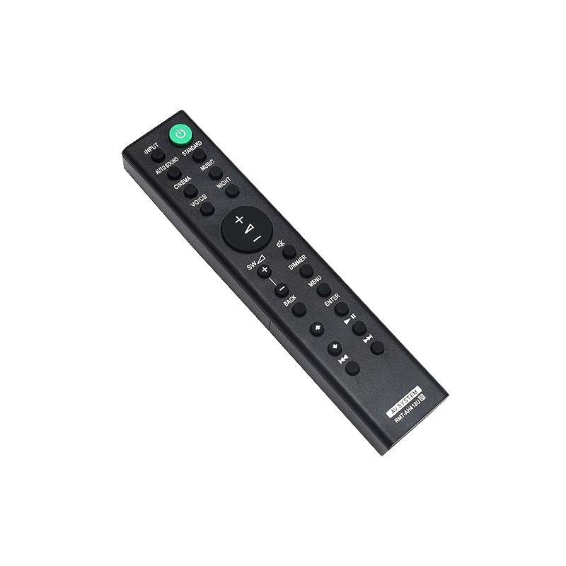 Allimity RMT-AH412U Replacement Remote Control Compatible with Sony Home Theatre