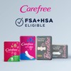 Carefree Original Thin Panty Liners, Daily Protection, Long, 92 Count