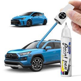 XTryfun 8W9 Blue Flame Touch Up Paint Compatible with Toyota