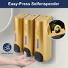 Soap Dispenser ABS 3 x 350 ml Manual 3 Chamber
