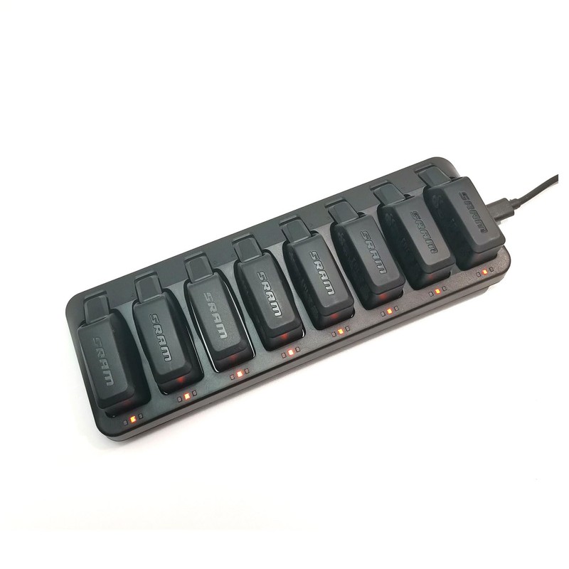 TAKWELL 8-Port Battery Charger for SRAM AXS/eTap System, Charge Fast