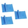Kisangel 3pcs Fitness Body Building Bands Stretch Exercise Bands for