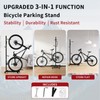 Vertical Bike Stand with Wheels, Fits 22"-29" Bikes, Tires up