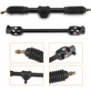 Trkimal 300mm Steering Wheel Tie Rod Rack Adjustable Shaft Tie