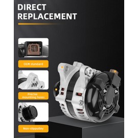 OCPTY Alternators 11386 Fit for 2009-2013 for Toyota Corolla 1.8L 2009-2010 for Toyota Matrix 1.8L 2009-2010 For Pontiac Vibe 1.8L 210-0731 210-0699 104210-5490 104210-5491