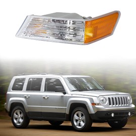 Nifeida - Lámpara de repuesto para Jeep Patriot 2007 2008 2009 2010 2011 2013 2014 2015 2016 delantero izquierdo lado del conductor luz de estacionamiento