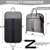BALEINE Foldable Garment Bags For Travel, 42'' Premium Suit Bags