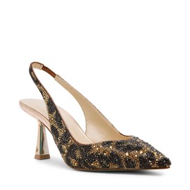 Betsey Johnson Women's Clark Pump, Leopard, 8.5