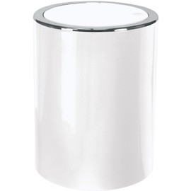 Kleine Wolke "Clap" Cosmetic Bucket, White, 5 Litre