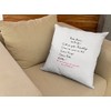LIEBTASTISCH Cushion with Saying "Liebe Mama, Danke für..." - Decorative