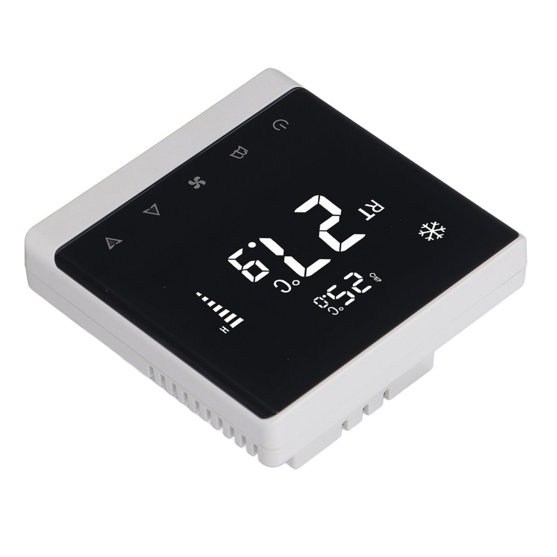 Air Conditioning Fan Thermostat Home Touchscreen Thermostat Panel Temperature Controller
