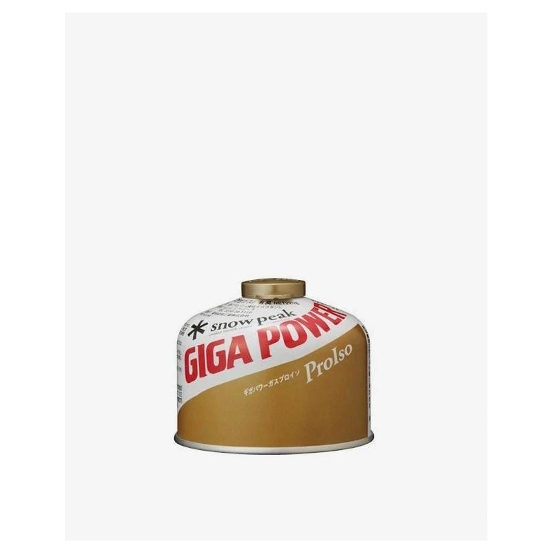 SNOW PEAK JAPAN GigaPower ISOBUTANE FUEL 250 GOLD (GP-250US)
