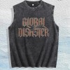 Antihero Global Disaster Graphic Tank Top 100% Cotton US Warehouse