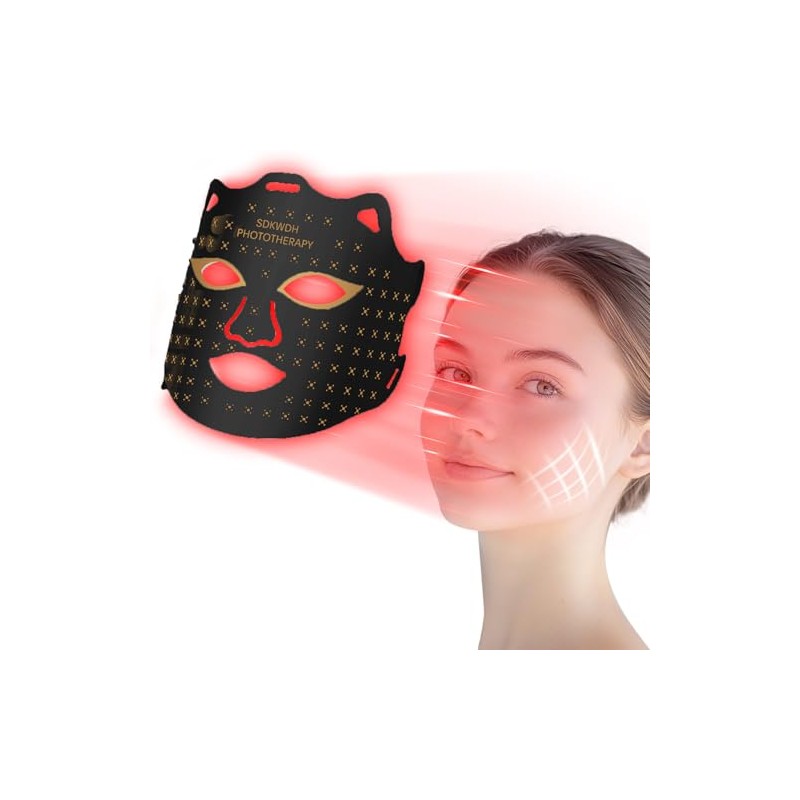 Red Light Mask for Face