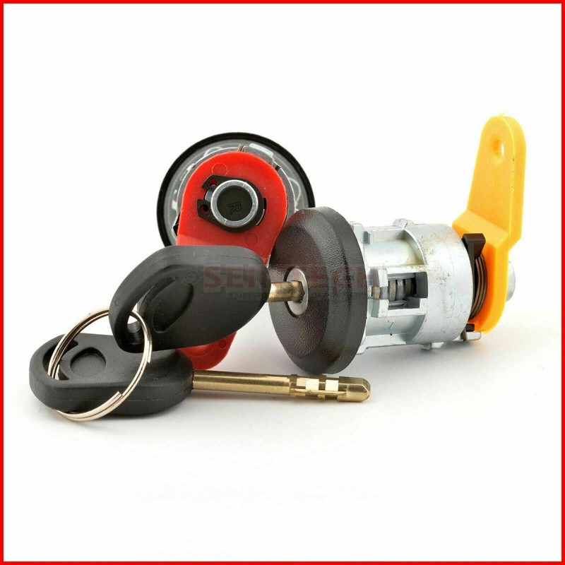 Front Left & Right Door Lock Barrels With Keys For