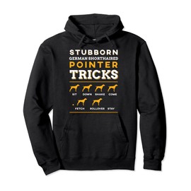 German Shorthair Pointer Funny | Dog Silhouette | Pullover Hoodie