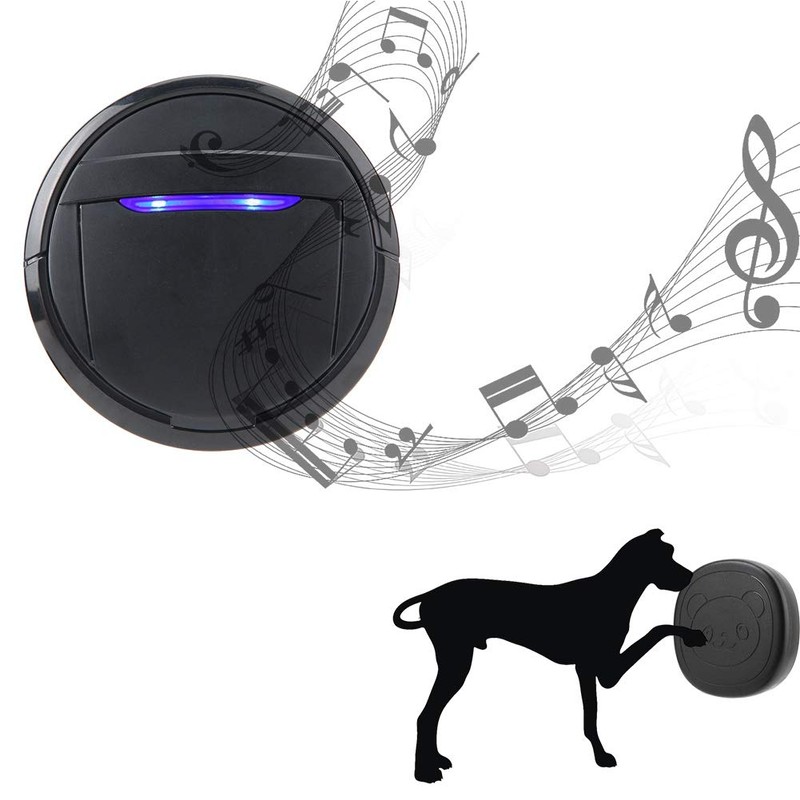 Elprico Wireless Doorbell for Dogs, Wireless Waterproof Touch Button Dog