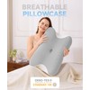 Restnature Cervical Pillowcase - Pillow Covers,Cooling Pillow Case with Hidden