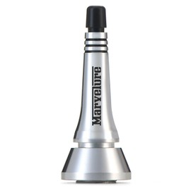 MARVELURE Reel Stand Protect Reel from Rock 1.7 inches (44 mm) Compatiable for Shimano Stradic Stella Vanford Daiwa Certate Exist (Silver Black, 44 mm)