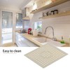 Alvinlite Sink Liner, Square Rubber Sink Mat, Protects Sink, 2