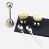 Lqucwepp 9PCS Stainless Egg Cracker Topper Set,Perfect Egg Opener,Includes 1Pc