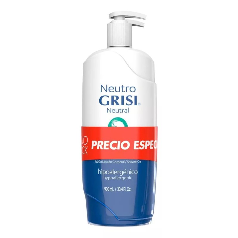 Grisi Jabón Corporal Grisi Neutro 2 Pzas De 900 Ml