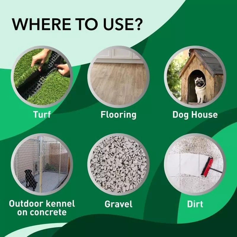 Pet Odor Eliminator Concentrate Non-Enzymatic Formula Cages Floors & Kennels
