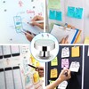 WEZCHUGHAOL15Pcs Replaceable pin Backs Fridge Magnetic DIY Accessory Card Cap