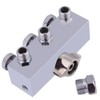Air Hose Splitter, 3-Way Airbrush Air Hose Splitter, Air Regulation