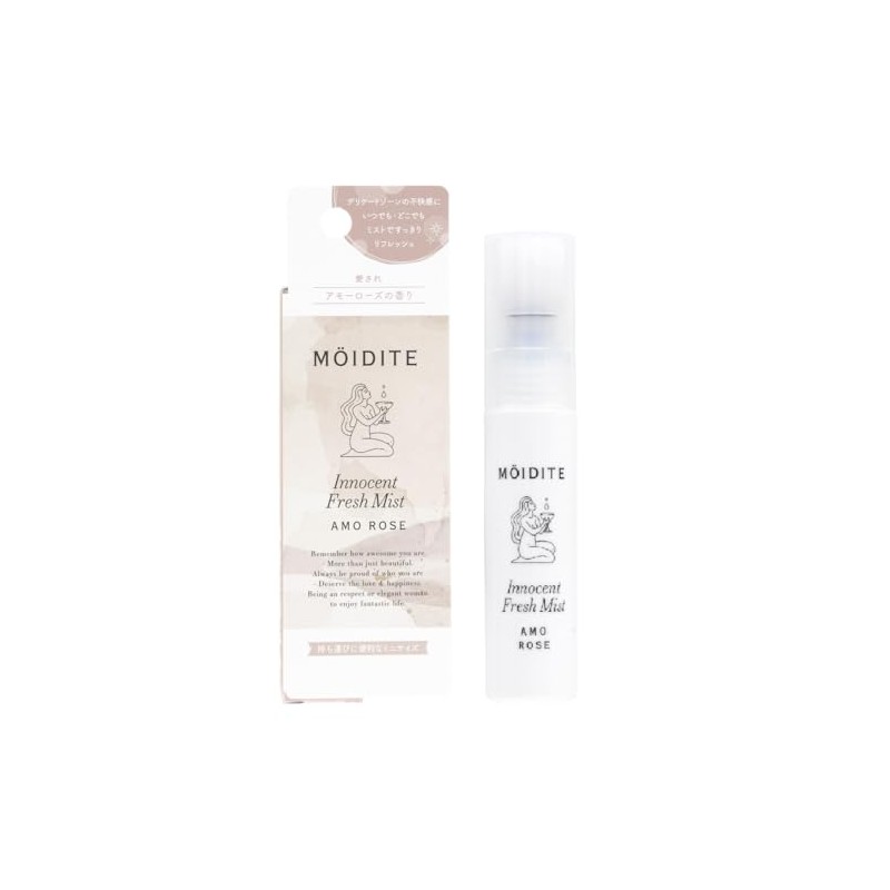 Moidite Innocent Fresh Mist Amorrose Scent, 0.5 fl oz (14