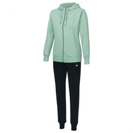 Erima Women's Hooded Tracksuit, Mint/black