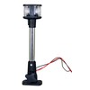 Marine Boat Foldable Dual Mount Anchor Stern Light Aluminum Pole