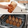 Plastic Tumblers Drinking Glasses Set of 8, 10oz & 16oz