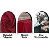 Elegant Event Essentials-Celebration-Ready Polyester Square Tablecloth Collection: Elevate Your Home,