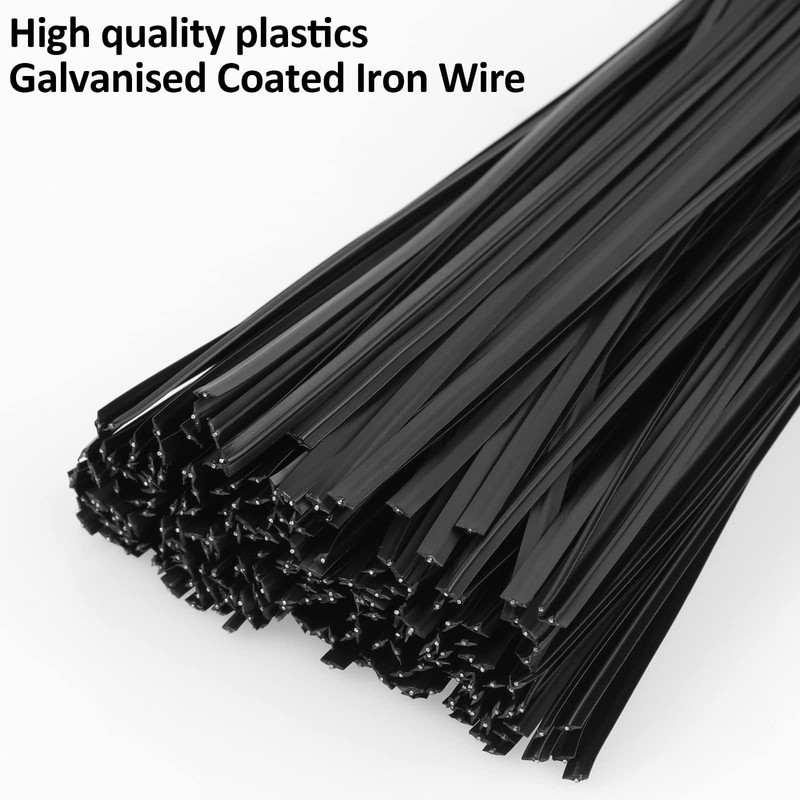 Oligei 300 Pcs Twist Ties, Plastic 5" Twist Ties, Twist