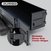 DURIGID Dump Trailer Hinges Door Hinge with Zerk Grease Fitting,