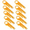 Network Wire Stripper, 10Pcs Mini Wire Stripper, for CAT‑5,CAT‑5e and