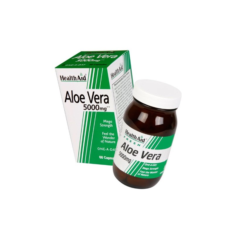 HealthAid Aloe Vera 5000mg 60 Capsules