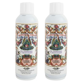 Generic Lanman & Kemp Florida Water Air Freshener & Deodorizer - Murray & Lanman Room Spray - 8 Oz. (Pack of 2), Clear
