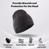 AUCANNIO Skull Cap Winter Beanie Running Hat Stylish Comfortable Skull