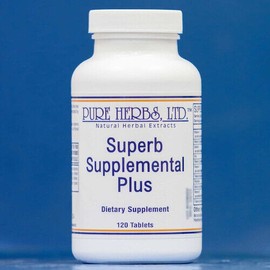 Pure Herbs: Superb Supplemental Plus - Capsules 120 ct