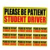 GRIRIW Magnetic Student Drivers Sign 10 Pcs Car Magnets Reflective