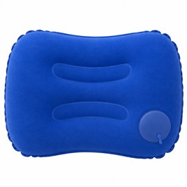 Inflatable Travel Pillow for Neck & Lumbar Support – Compact Soft PVC Cushion for Camping & Outdoor Comfort