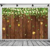 CORFOTO 5x3ft Fabric Happy St. Patrick's Day Backdrop Lucky Irish