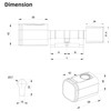 Electronic Door Lock, Fingerprint Front Door, Biotech Fingerprint Lock Cylinder,